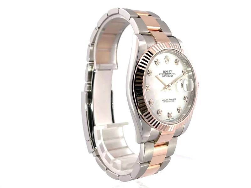 Rolex Datejust 41 126331 Perlmutt Diamant