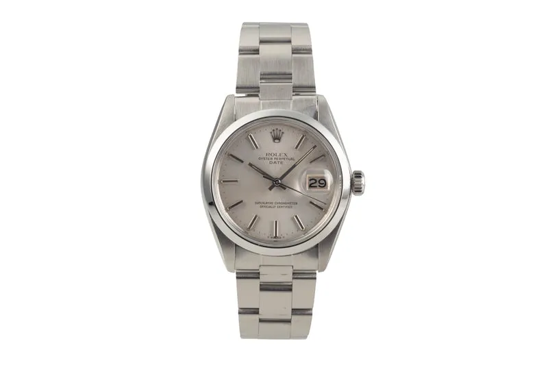 Rolex Date steel automatic men's watch 1500 [2502615]