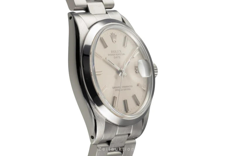 Rolex Date steel automatic men's watch 1500 [2502615]