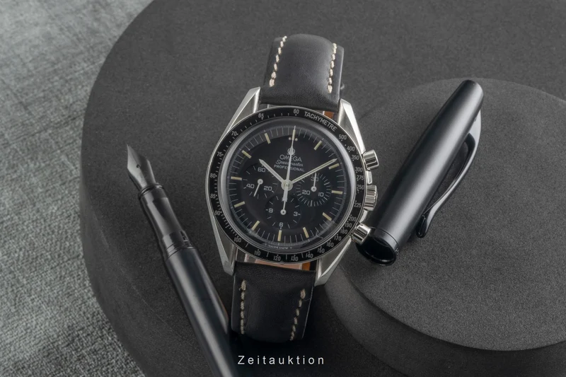 Omega Speedmaster Moonwatch chronograph steel manual winding men's watch 345.0808 [2503971]