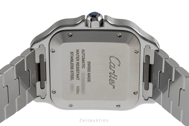 Cartier Santos steel automatic men's watch WSSA0018 LP: 8850EUR [2504517]