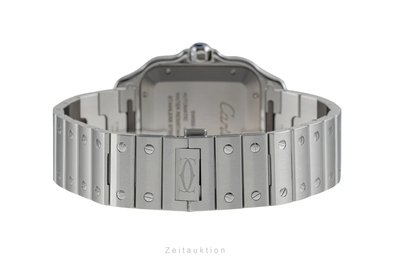 Cartier Santos steel automatic men's watch WSSA0018 LP: 8850EUR [2504517]