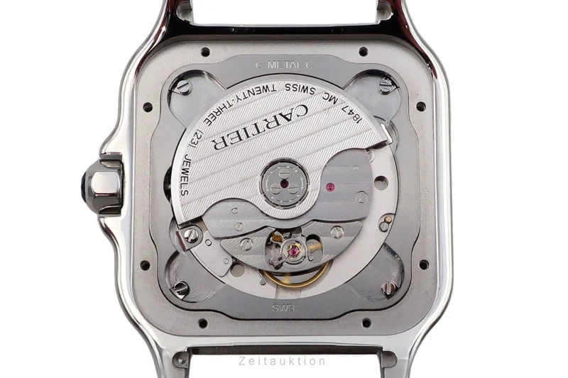 Cartier Santos steel automatic men's watch WSSA0018 LP: 8850EUR [2504517]