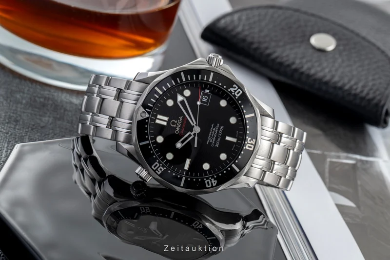 Omega Seamaster steel automatic men's watch 212.30.41.20.01.002 LP: 6500EUR [2503408]