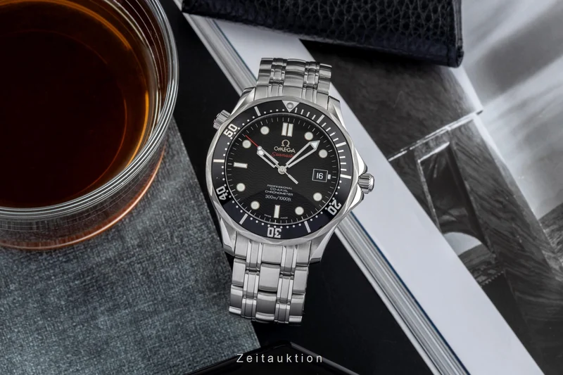 Omega Seamaster steel automatic men's watch 212.30.41.20.01.002 LP: 6500EUR [2503408]