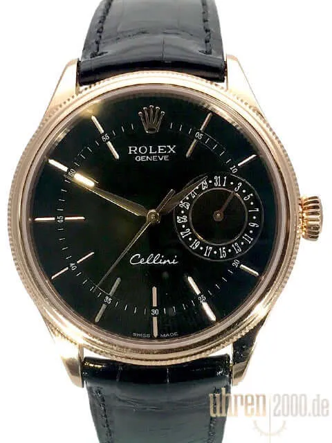 Rolex Cellini Date 50515 Schwarz aus 2016 LC100