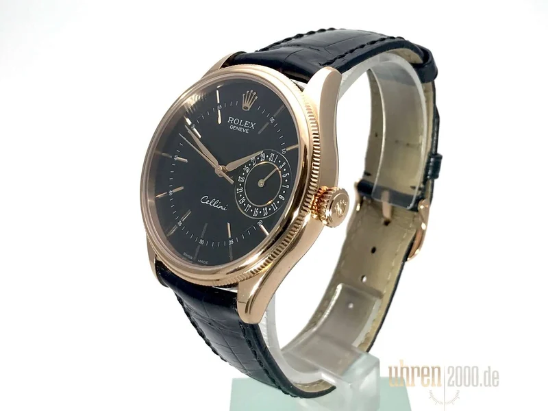 Rolex Cellini Date 50515 Schwarz aus 2016 LC100
