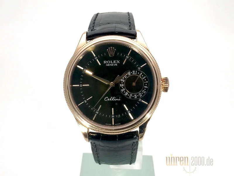 Rolex Cellini Date 50515 Schwarz aus 2016 LC100