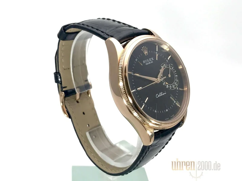 Rolex Cellini Date 50515 Schwarz aus 2016 LC100