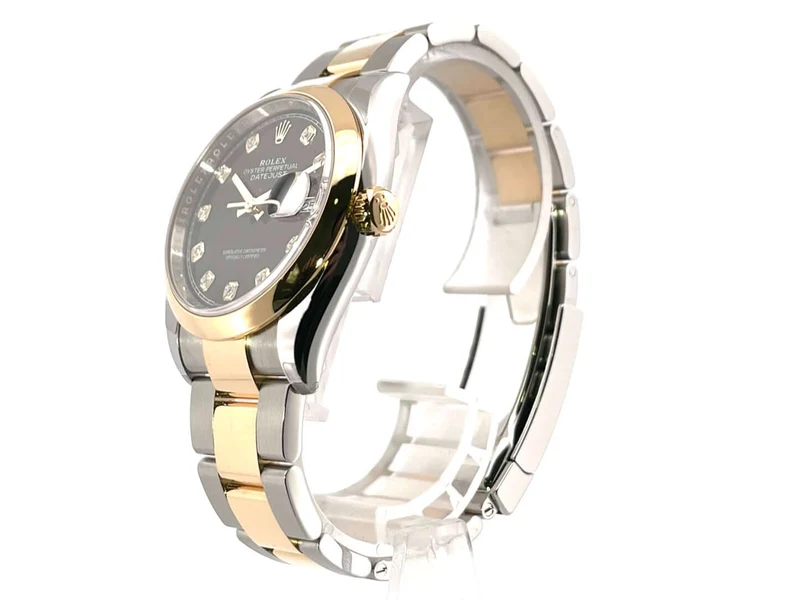 Rolex Datejust 36 126203 Diamant Schwarz