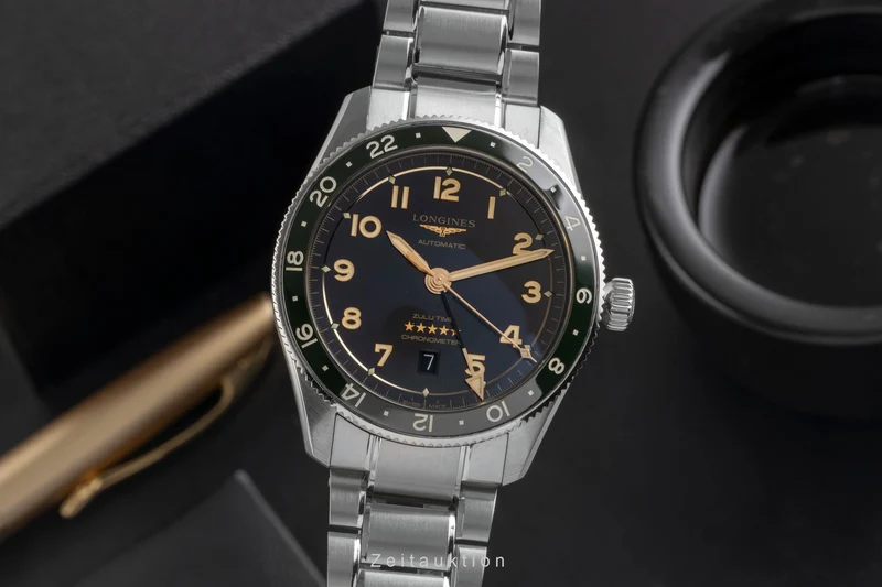 Longines Spirit steel automatic men's watch L3.812.4.63.6 LP: 3450EUR [2504263]