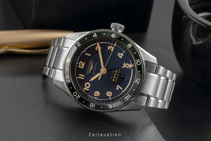 Longines Spirit steel automatic men's watch L3.812.4.63.6 LP: 3450EUR [2504263]