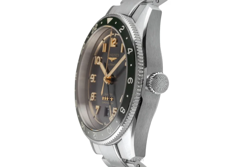 Longines Spirit steel automatic men's watch L3.812.4.63.6 LP: 3450EUR [2504263]