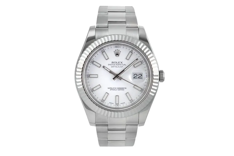 Rolex Datejust steel automatic men's watch 116334 [2504717]