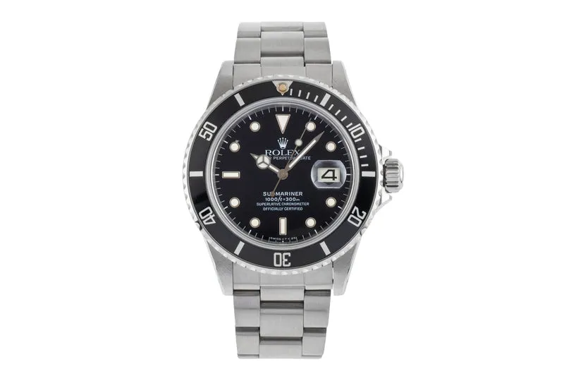 Rolex Submariner steel automatic men's watch 16800 [2503057]