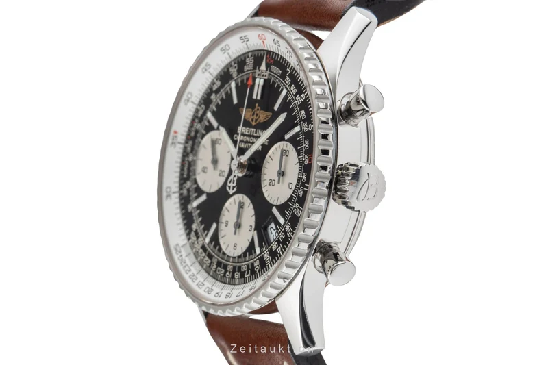 Breitling Navitimer chronograph steel automatic men's watch A23322 LP: 9300EUR [2504235]