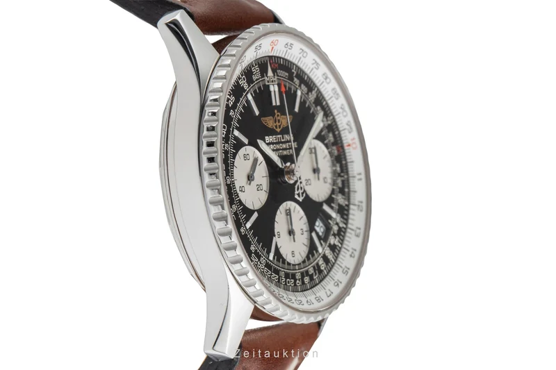 Breitling Navitimer chronograph steel automatic men's watch A23322 LP: 9300EUR [2504235]