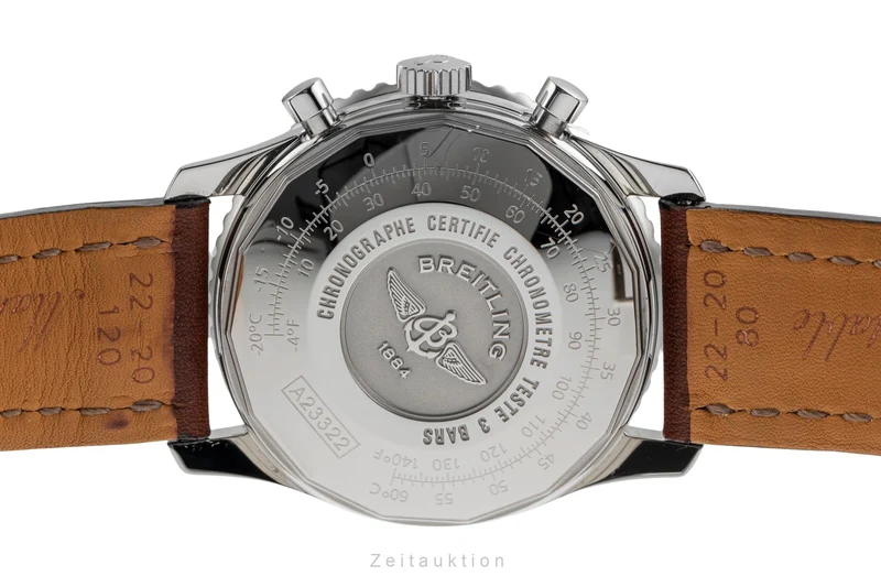 Breitling Navitimer chronograph steel automatic men's watch A23322 LP: 9300EUR [2504235]