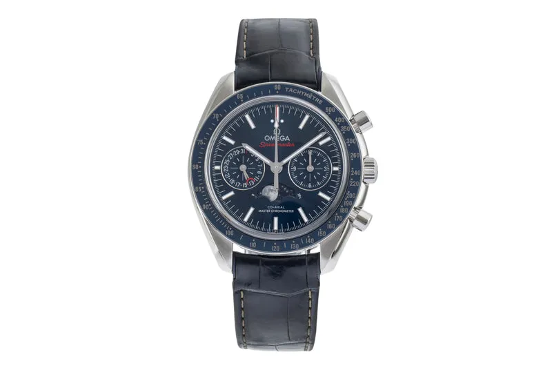 Omega Speedmaster chronograph steel automatic men's watch 304.33.44.52.03.001 LP: 12200EUR [2504721]