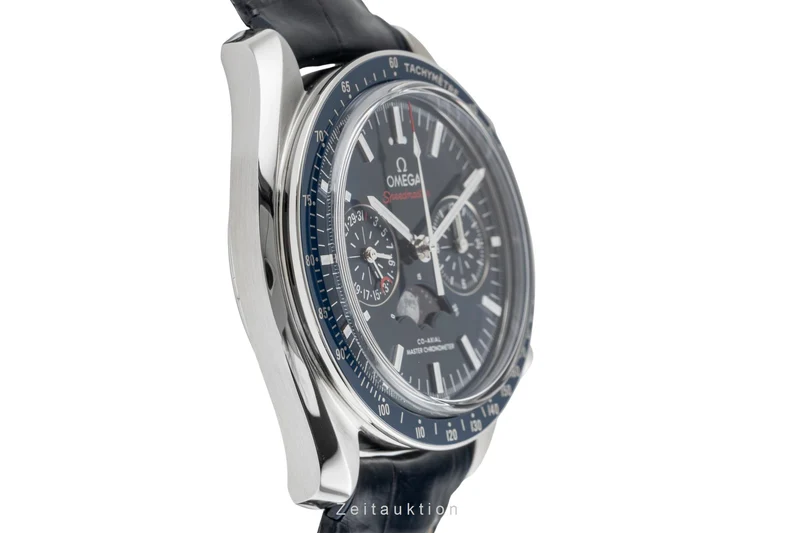 Omega Speedmaster chronograph steel automatic men's watch 304.33.44.52.03.001 LP: 12200EUR [2504721]
