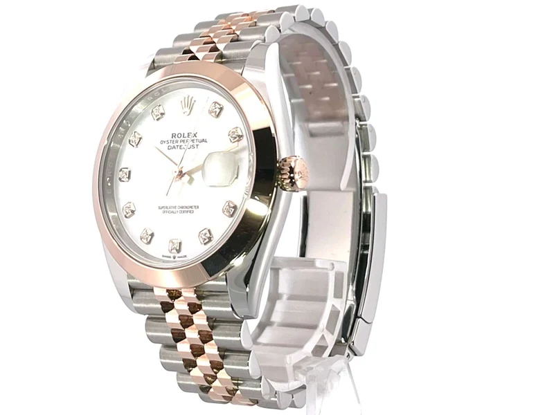 Rolex Datejust 41 Ref. 126301 Perlmutt DIA Jubile-Band