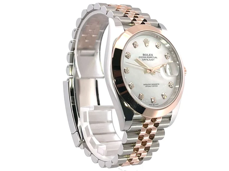 Rolex Datejust 41 Ref. 126301 Perlmutt DIA Jubile-Band
