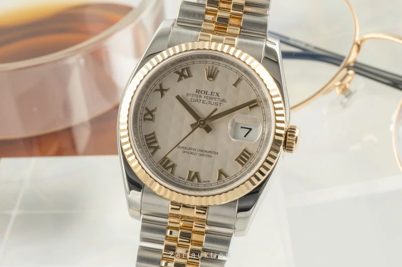 Rolex Datejust steel / gold automatic men's watch 116233 [2504504]