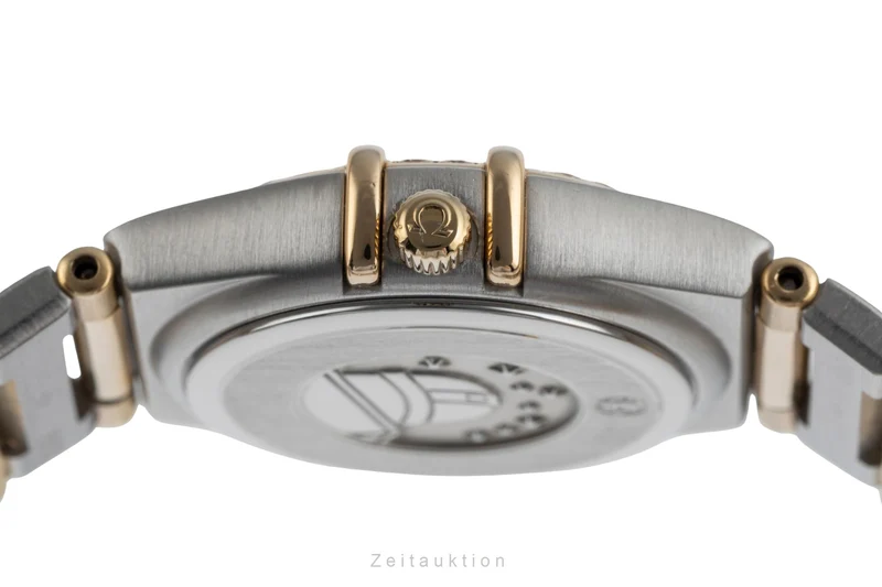 Omega Constellation steel / gold quartz women's watch 1267.75.00 LP: 10400EUR [2504312]