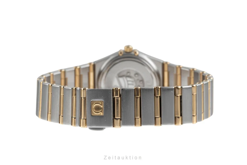 Omega Constellation steel / gold quartz women's watch 1267.75.00 LP: 10400EUR [2504312]
