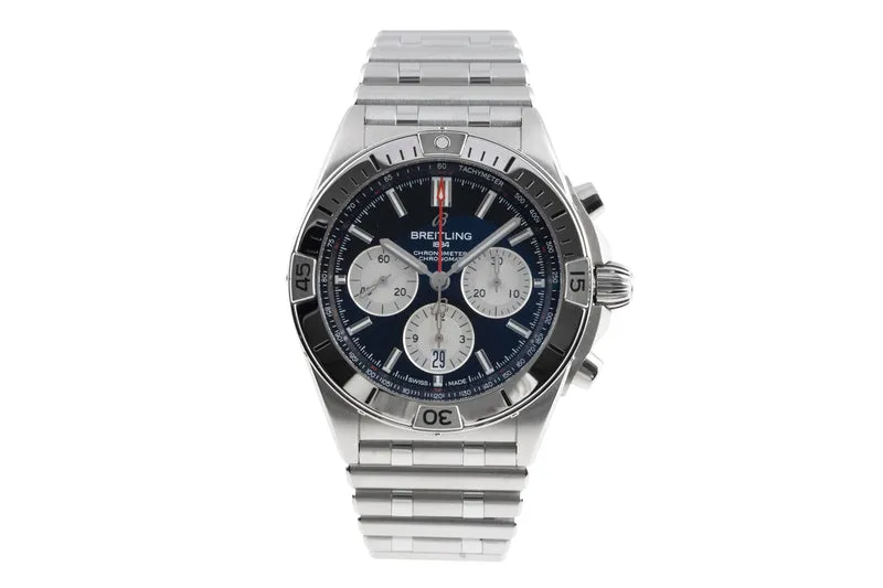 Breitling Chronomat chronograph steel automatic men's watch AB0134 LP: 9200EUR [2504726]