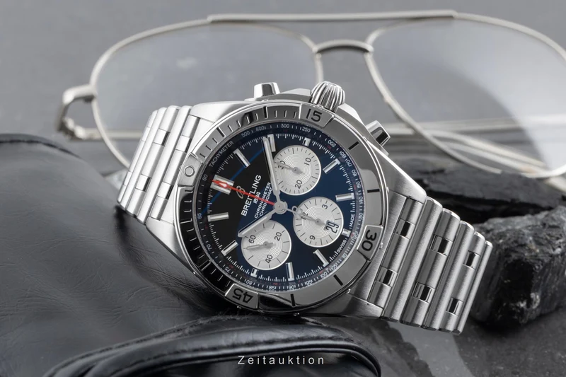 Breitling Chronomat chronograph steel automatic men's watch AB0134 LP: 9200EUR [2504726]