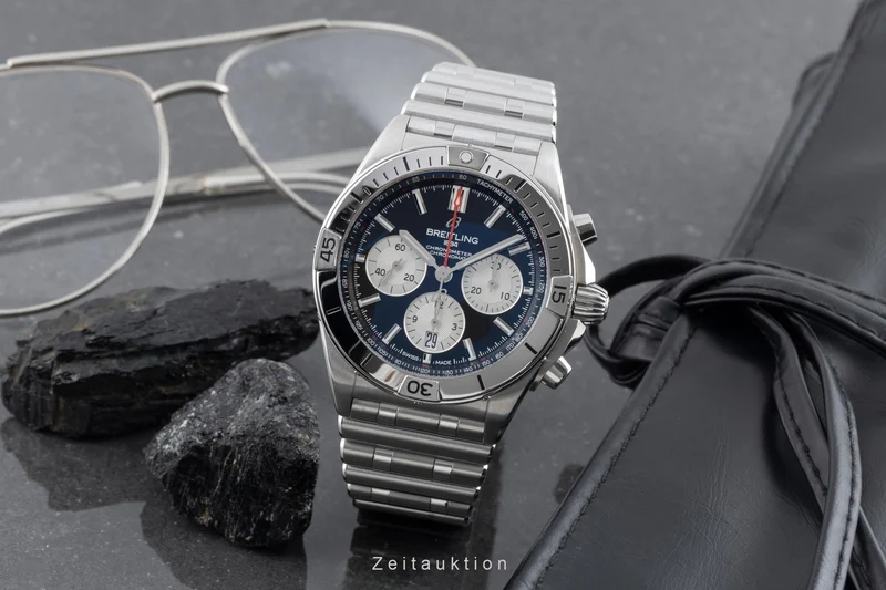 Breitling Chronomat chronograph steel automatic men's watch AB0134 LP: 9200EUR [2504726]
