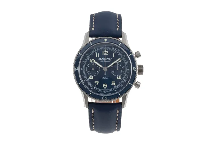 Blancpain Air Command chronograph titanium automatic men's watch AC02-12B40-63B LP: 22050EUR [2504752]