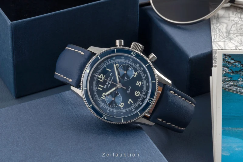 Blancpain Air Command chronograph titanium automatic men's watch AC02-12B40-63B LP: 22050EUR [2504752]