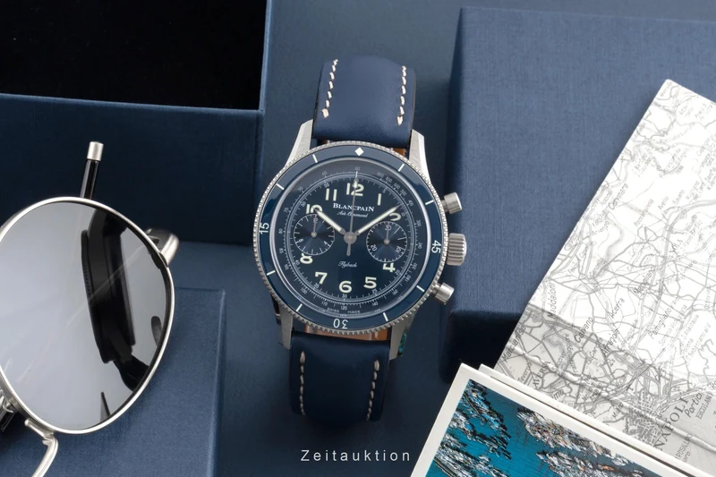 Blancpain Air Command chronograph titanium automatic men's watch AC02-12B40-63B LP: 22050EUR [2504752]