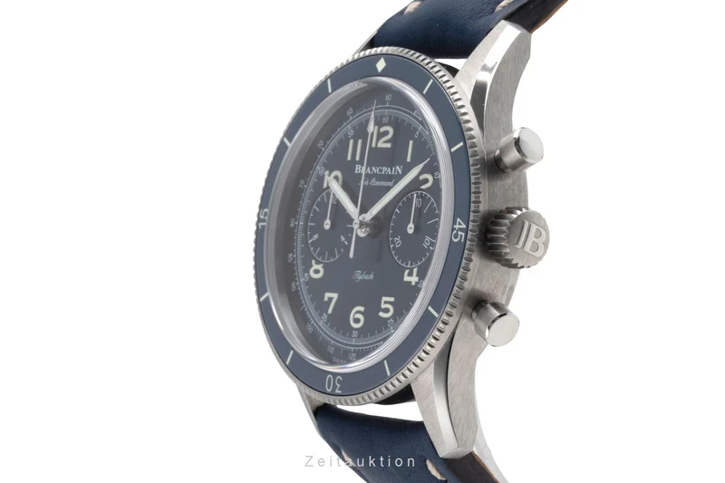 Blancpain Air Command chronograph titanium automatic men's watch AC02-12B40-63B LP: 22050EUR [2504752]