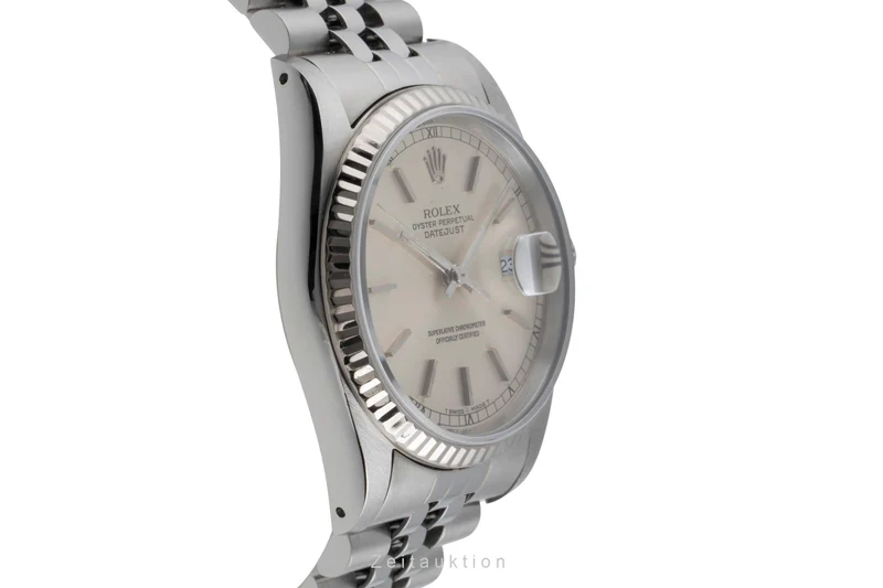 Rolex Datejust steel / white gold automatic men's watch 16234 [2503529]