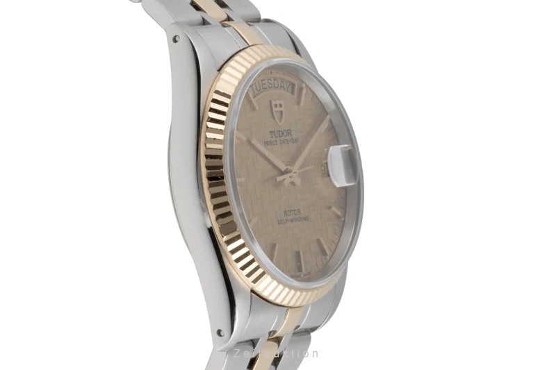 Tudor Date-Day steel / gold automatic men's watch 76213 [2503856]