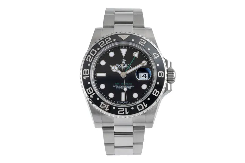 Rolex GMT-Master II steel automatic men's watch 116710LN [2504371]