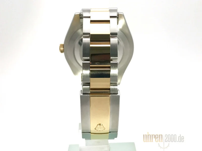 Rolex Datejust II 41 116333 Stahl Gold Schwarz Arabisch aus 2015
