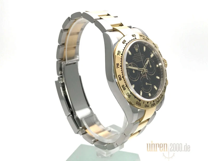 Rolex Cosmograph Daytona Edelstahl Gelbgold 116503 Schwarz aus 2017