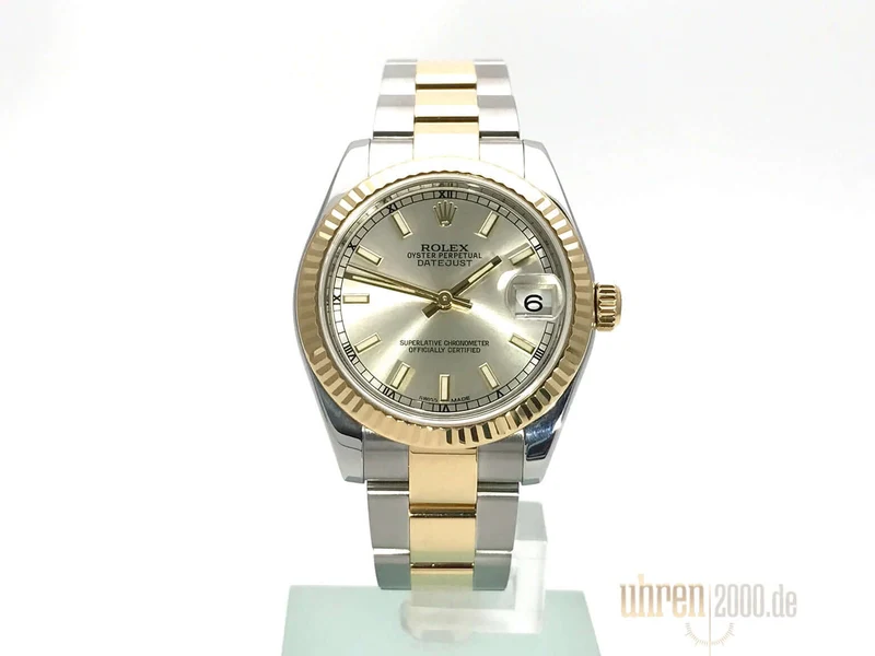 Rolex Datejust 31 Edelstahl Gelbgold 178273 Silber aus 2016 LC100