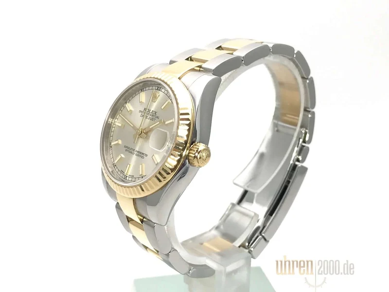 Rolex Datejust 31 Edelstahl Gelbgold 178273 Silber aus 2016 LC100