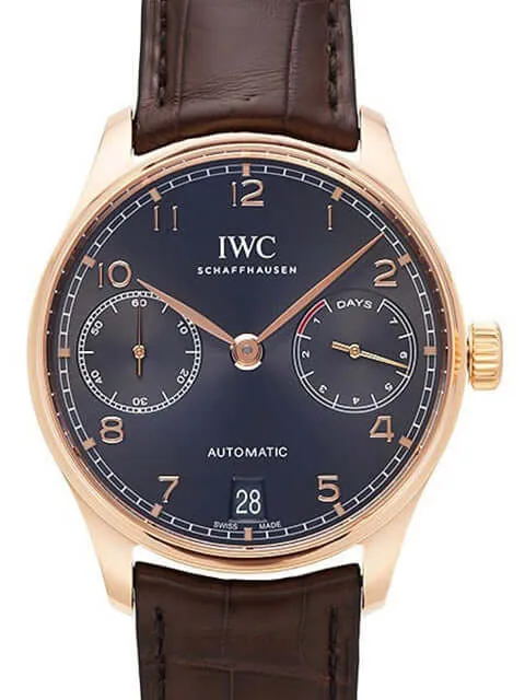 IWC Portugieser Automatic 7 Tage Rotgold IW500702