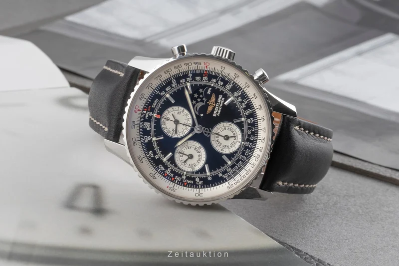 Breitling Navitimer chronograph steel automatic men's watch A19340 [2503936]