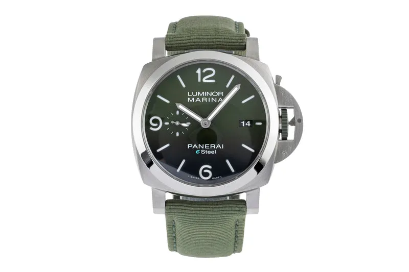 Panerai Luminor Marina steel automatic men's watch PAM01356 LP: 9600EUR [2504708]
