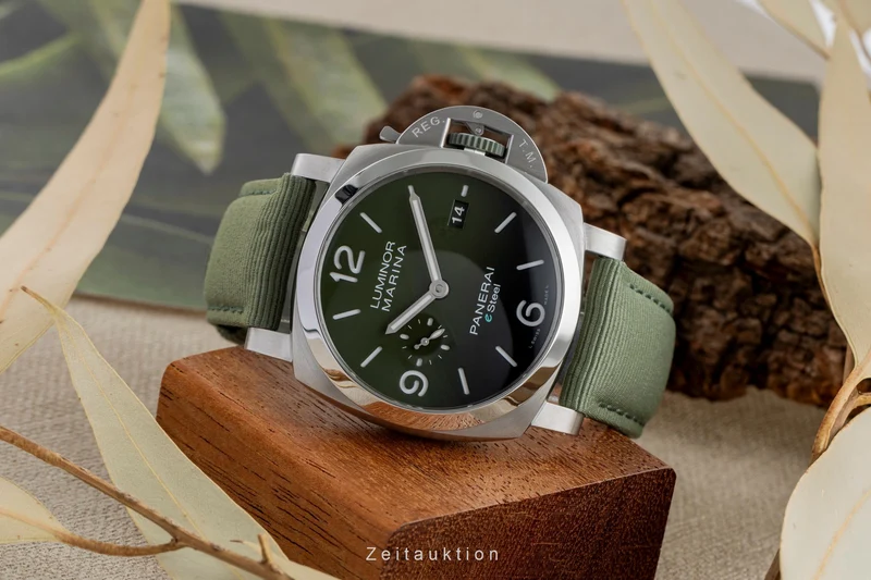 Panerai Luminor Marina steel automatic men's watch PAM01356 LP: 9600EUR [2504708]