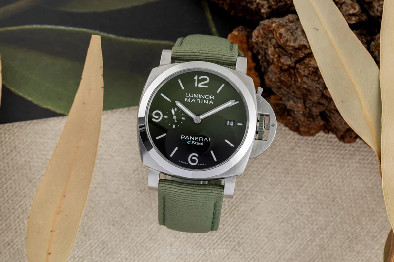 Panerai Luminor Marina steel automatic men's watch PAM01356 LP: 9600EUR [2504708]