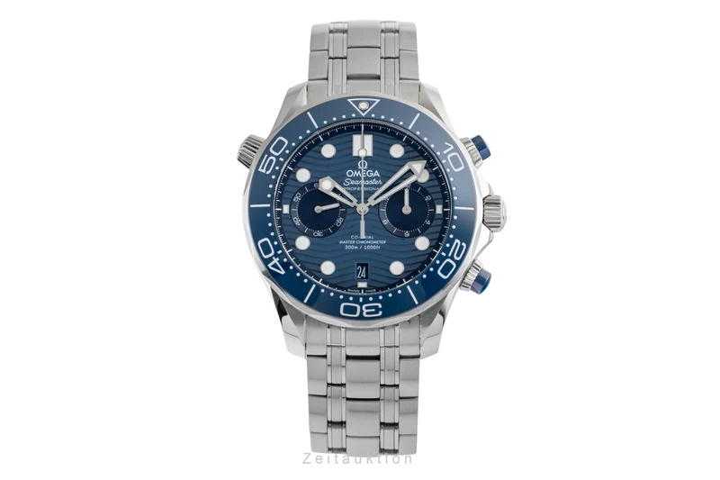 Omega Seamaster chronograph steel automatic men's watch 210.30.44.51.03.001 LP: 9300EUR [2503913]