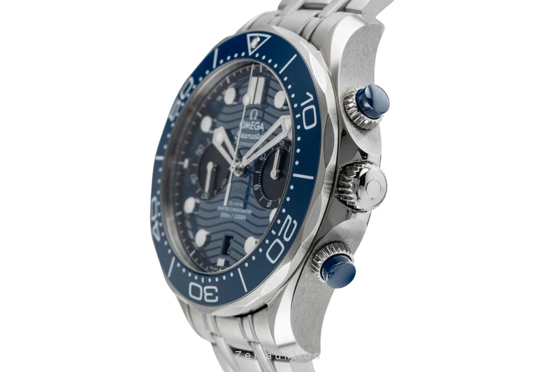 Omega Seamaster chronograph steel automatic men's watch 210.30.44.51.03.001 LP: 9300EUR [2503913]
